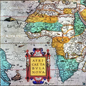 Maps and Charts Greetings Card Collection: Abraham Ortelius