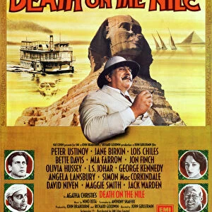 Movie Posters Framed Print Collection: Death on the Nile