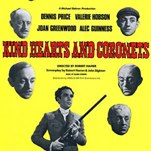 Movie Posters Greetings Card Collection: Kind Hearts and Coronets