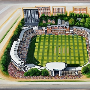 Popular Themes Metal Print Collection: Lords Cricket Ground