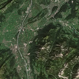 Liechtenstein Metal Print Collection: Aerial Views