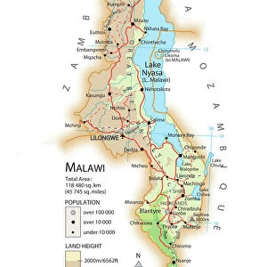 Africa Mouse Mat Collection: Malawi