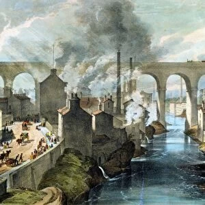 Industrial revolution Canvas Print Collection: Railways