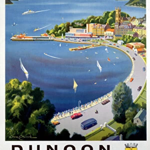 Strathclyde Metal Print Collection: Dunoon