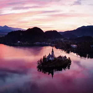 Aerial Photography Fine Art Print Collection: Slovenia