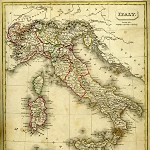 San Marino Metal Print Collection: Maps