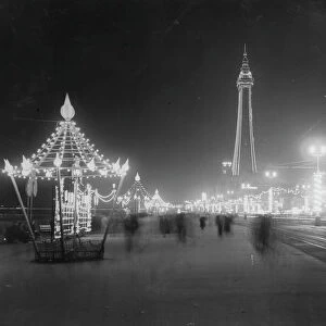 The Great British Seaside Metal Print Collection: Blackpool