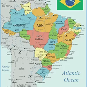 Brazil Fine Art Print Collection: Brazil Heritage Sites