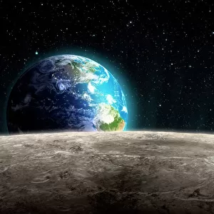 Space Exploration Jigsaw Puzzle Collection: Earthrise