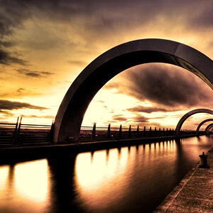 Architecture Canvas Print Collection: Falkirk Wheel