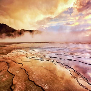 Ultimate Earth Prints Canvas Print Collection: Grand Prismatic Spring
