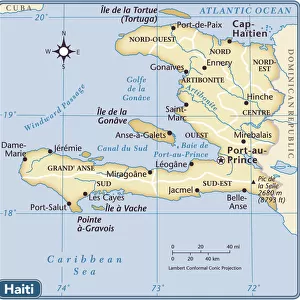 Haiti Greetings Card Collection: Maps