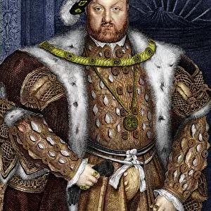 Legends and Icons Fine Art Print Collection: Henry VIII (1491-1547)