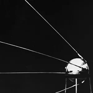 Space exploration Canvas Print Collection: Sputnik