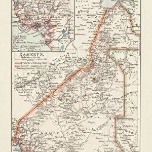 Cameroon Fine Art Print Collection: Maps