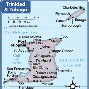 North America Tote Bag Collection: Trinidad and Tobago
