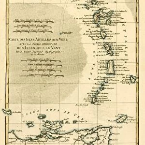 Trinidad and Tobago Canvas Print Collection: Maps