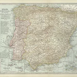 Andorra Metal Print Collection: Maps