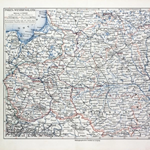 Belarus Metal Print Collection: Maps