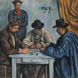 Impressionist paintings Cushion Collection: Paul Cézanne post-impressionism pieces