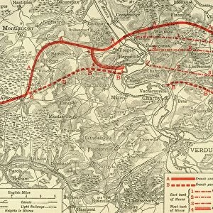Battles Canvas Print Collection: Battle of Verdun