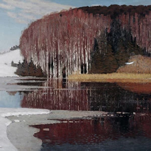 Latvia Canvas Print Collection: Lakes