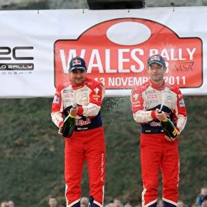 2011 WRC Rallies Canvas Print Collection: Rd13 Wales Rally GB