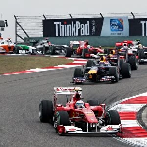 2010 Grand Prix Races Canvas Print Collection: Rd4 Chinese Grand Prix