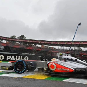 2013 Grand Prix Races Canvas Print Collection: Rd19 Brazilian Grand Prix