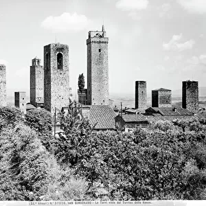 Towers Fine Art Print Collection: Towers of San Gimignano