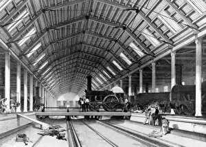 John Cooke Collection: Engine House, GWR Works, Swindon BB94_04685