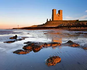Usk Poster Print Collection: Reculver Towers N060973