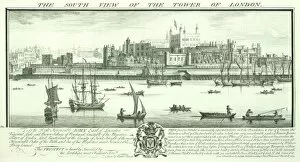 Tower of London Canvas Print Collection: Tower of London engraving N070831