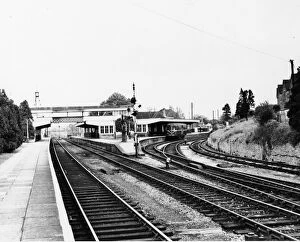 Kemble Collection: Kemble Station looking towards Stroud, c. 1960s