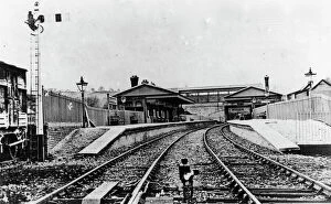 Winchcombe Collection: Winchcombe Station, Gloucestershire, c. 1910