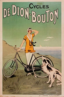 Cycling Mouse Mat Collection: Advertisement for De Dion Bouton Cycles