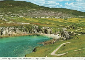 Landscape paintings Collection: Ashleam Bay, Atlantic Drive, Achill Island, County Mayo
