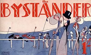 Fashion Collection: Bystander masthead design, society at the races