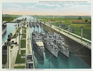Related Images Jigsaw Puzzle Collection: Canal / Panama / Gatun Lock