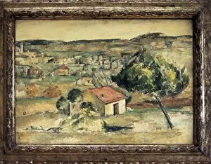 Impressionist paintings Canvas Print Collection: CEZANNE, Paul (1839-1906). Provence Hills. 1878