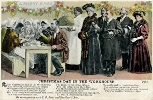 Victorian Greetings Card Collection: Christmas Day in the Workhouse