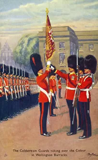 Ceremony Collection: The Coldstream Guards taking over the Colour
