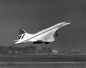 Boac Collection: Concorde 204 G-BOAC in takes-off