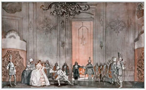 Related Images Collection: DER ROSENKAVALIER Octavian presents the Silver Rose to Sophie in Act II