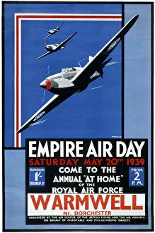 Royal Air Force Mouse Mat Collection: Empire Air Day Poster