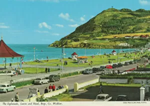 Related Images Canvas Print Collection: The Esplanade, Lawns & Head, Bray, County Wicklow