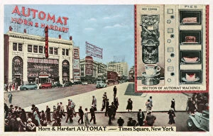 Orleans Canvas Print Collection: Exterior - Automat Dining Room, Times Square, New York, USA