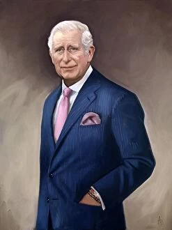 Magazines Fine Art Print Collection: First Portrait of King Charles III
