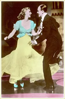 Fred Astaire Canvas Print Collection: Ginger Rogers / Astaire