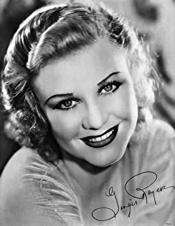 Ginger Rogers Greetings Card Collection: Ginger Rogers / W Way 1931